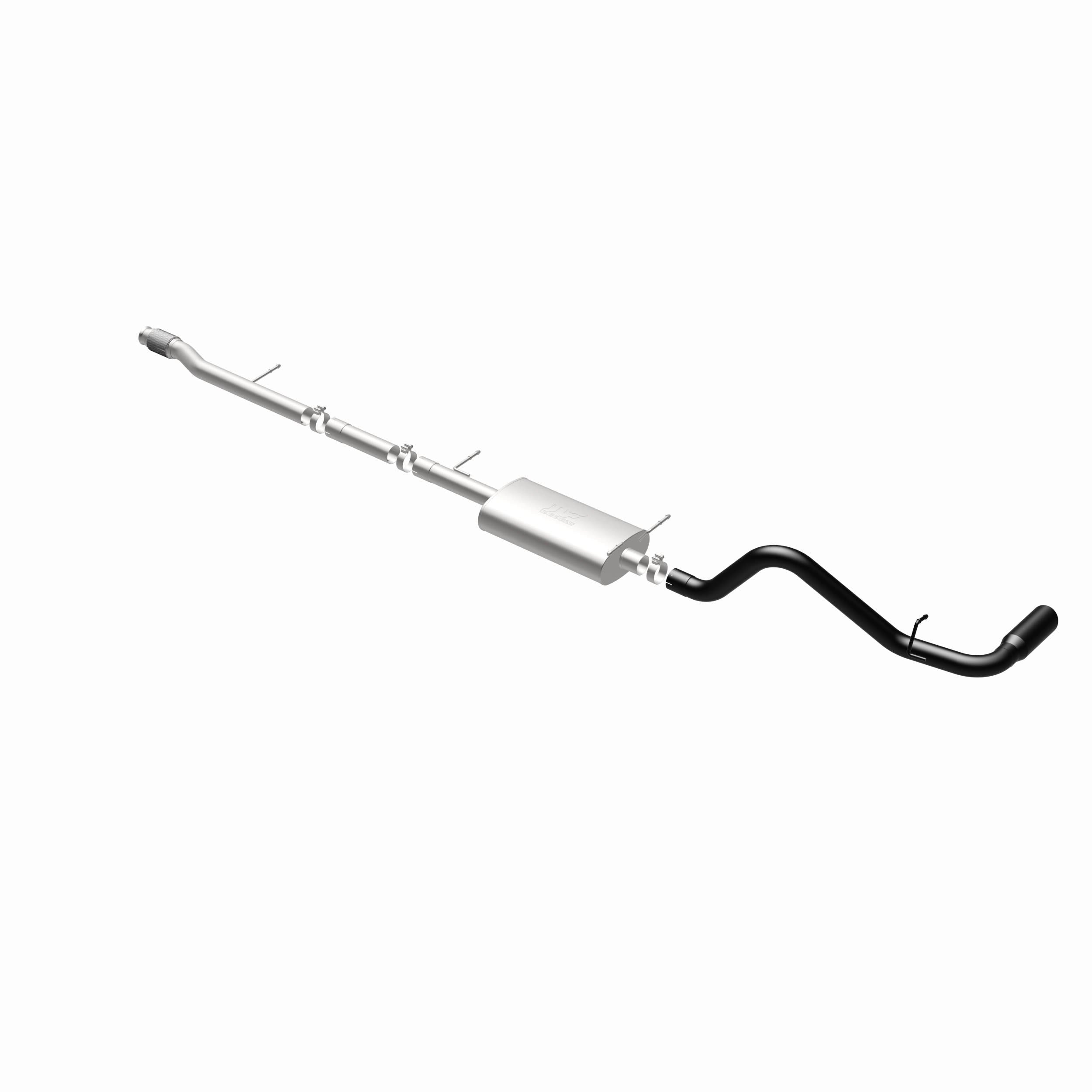 MagnaFlow Exhaust Products 15359 - Street Series Black Coated Cat-Back System 5