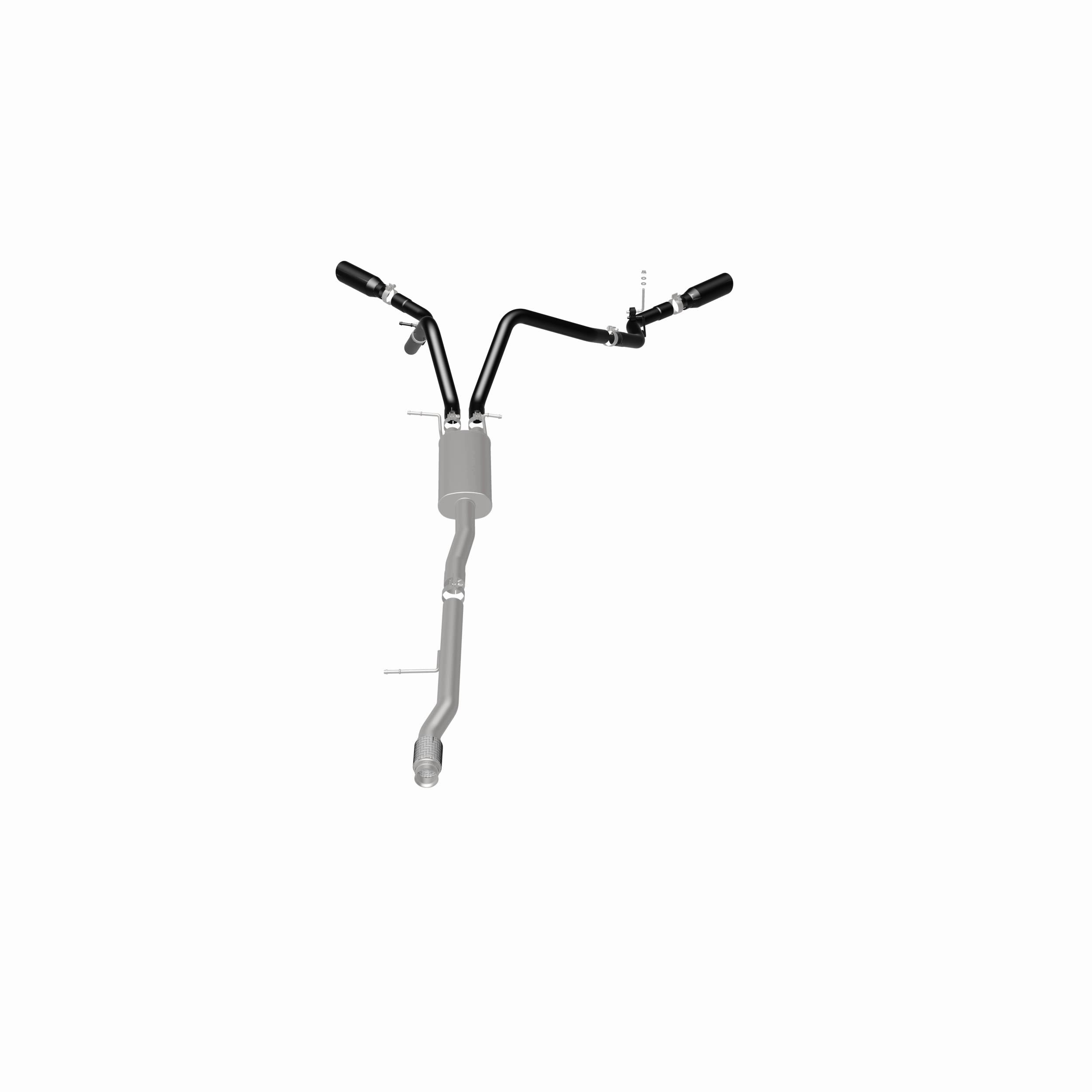 MagnaFlow Exhaust Products 15360 - Street Series Black Coated Cat-Back System 2