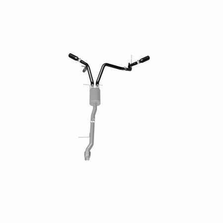 MagnaFlow Exhaust Products 15360 - Street Series Black Coated Cat-Back System 2