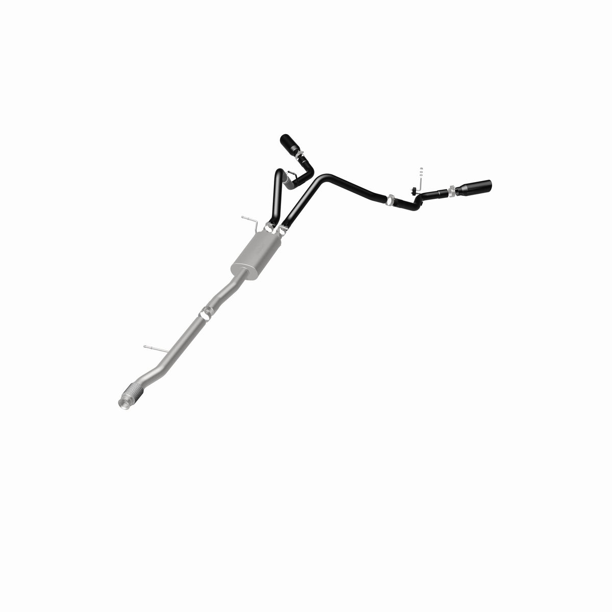 MagnaFlow Exhaust Products 15360 - Street Series Black Coated Cat-Back System 3