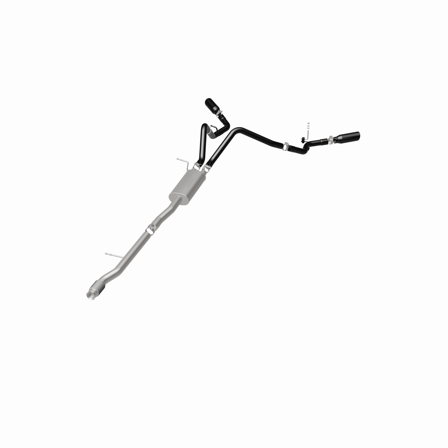 MagnaFlow Exhaust Products 15360 - Street Series Black Coated Cat-Back System 3