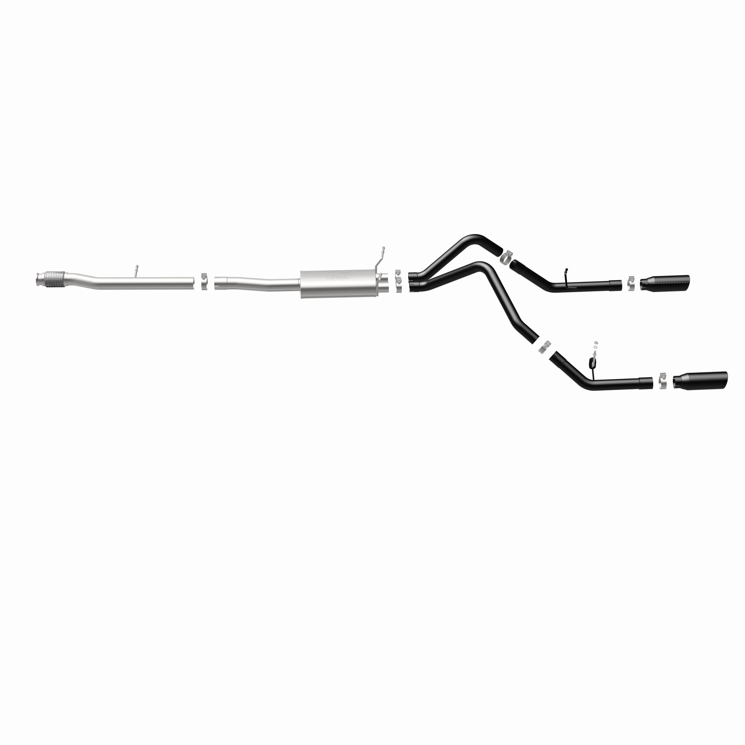 MagnaFlow Exhaust Products 15361 - Street Series Black Coated Cat-Back System 2