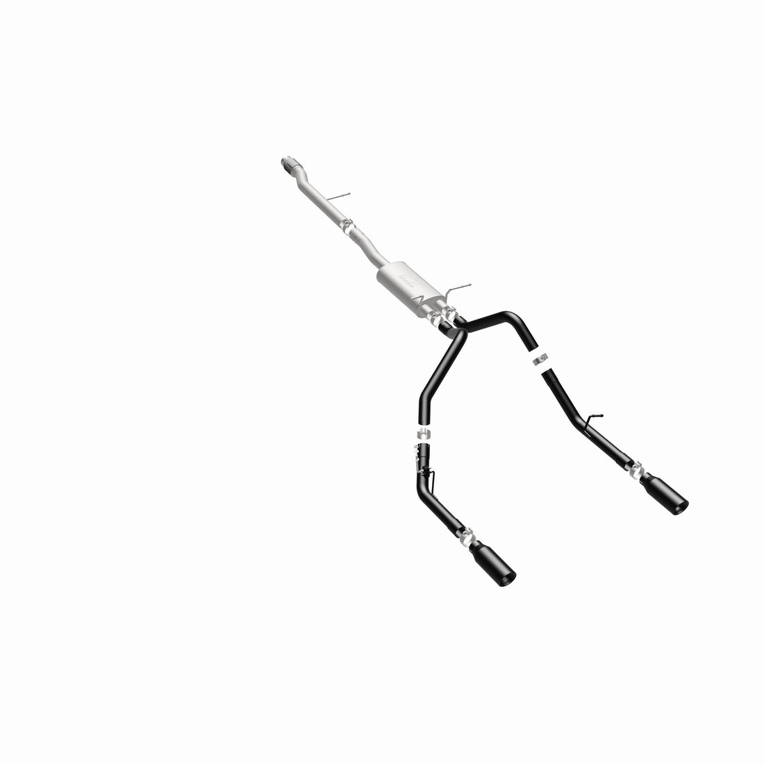 MagnaFlow Exhaust Products 15361 - Street Series Black Coated Cat-Back System