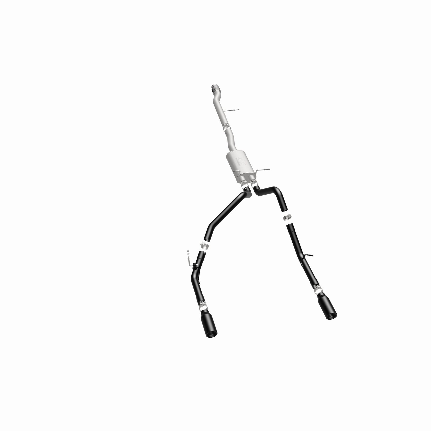 MagnaFlow Exhaust Products 15361 - Street Series Black Coated Cat-Back System