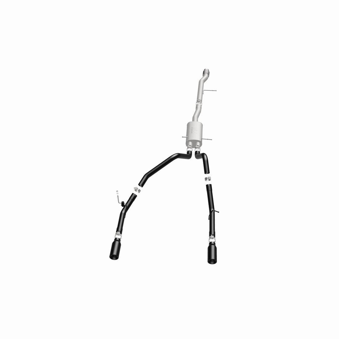 MagnaFlow Exhaust Products 15361 - Street Series Black Coated Cat-Back System