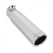 Flowmaster 15361 - Exhaust Tip Exhaust Tip 3.00 Inch Rolled Angle Polished SS Fits 2.50 Inch Tubing Clamp On Flowmaster 3
