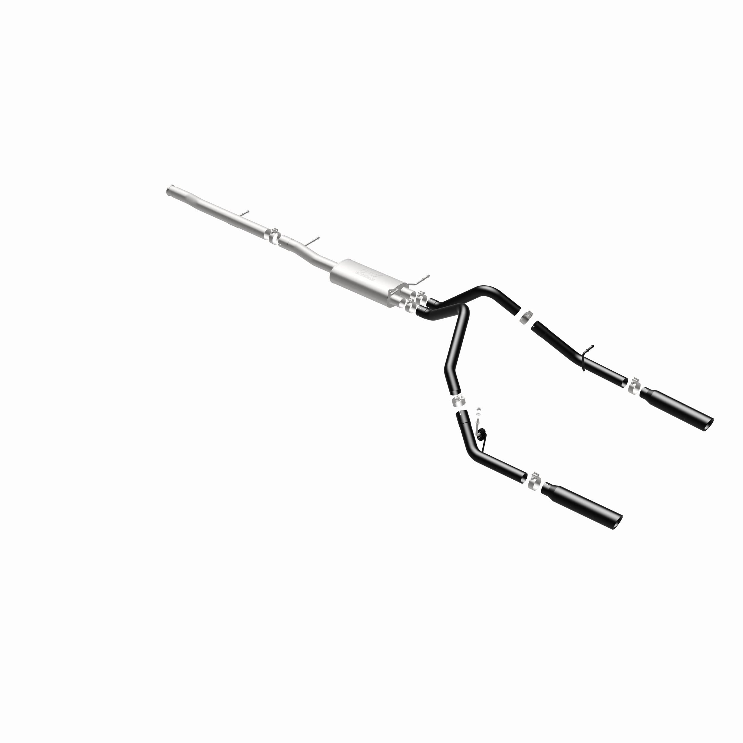 MagnaFlow Exhaust Products 15362 - Street Series Black Coated Cat-Back System 1