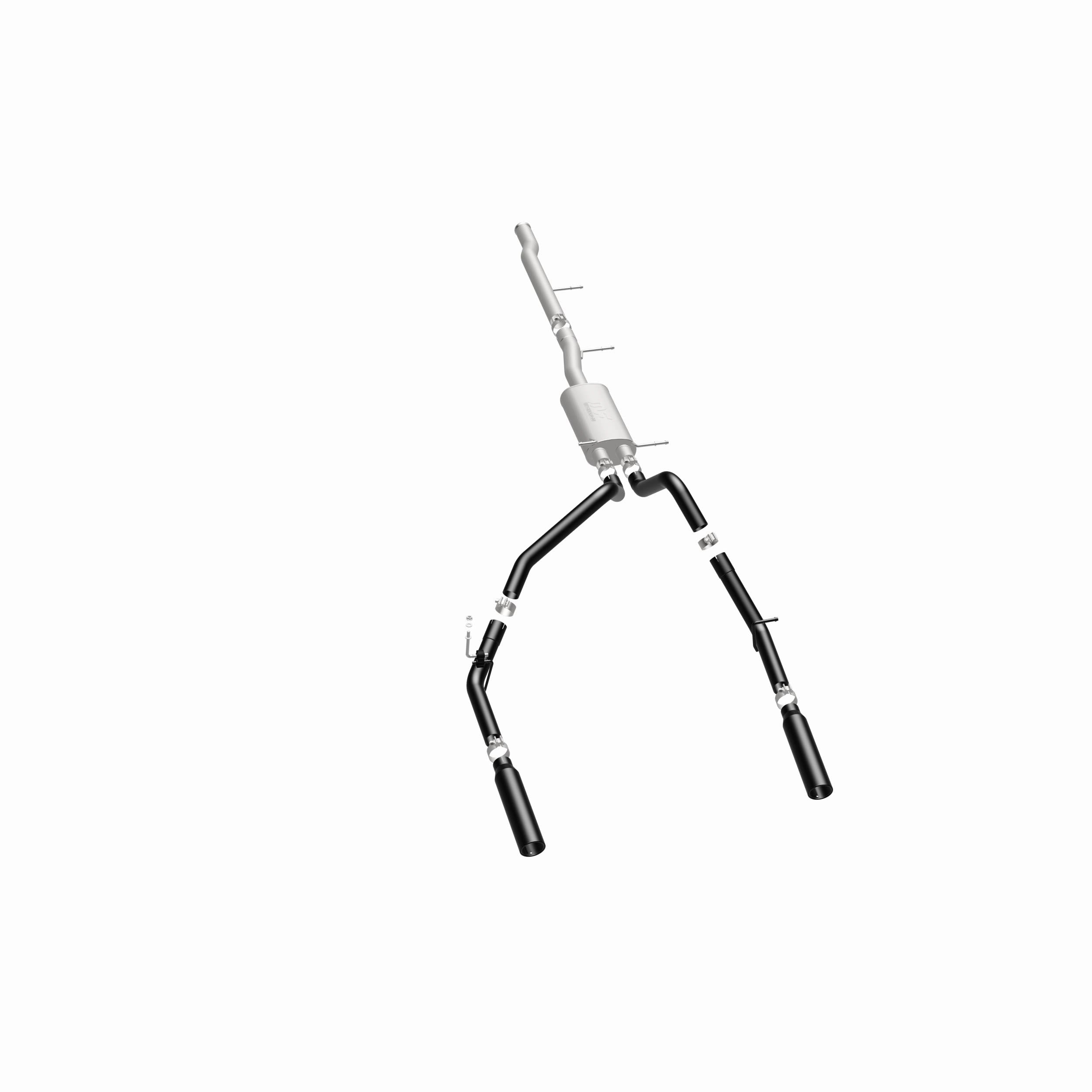 MagnaFlow Exhaust Products 15362 - Street Series Black Coated Cat-Back System 3