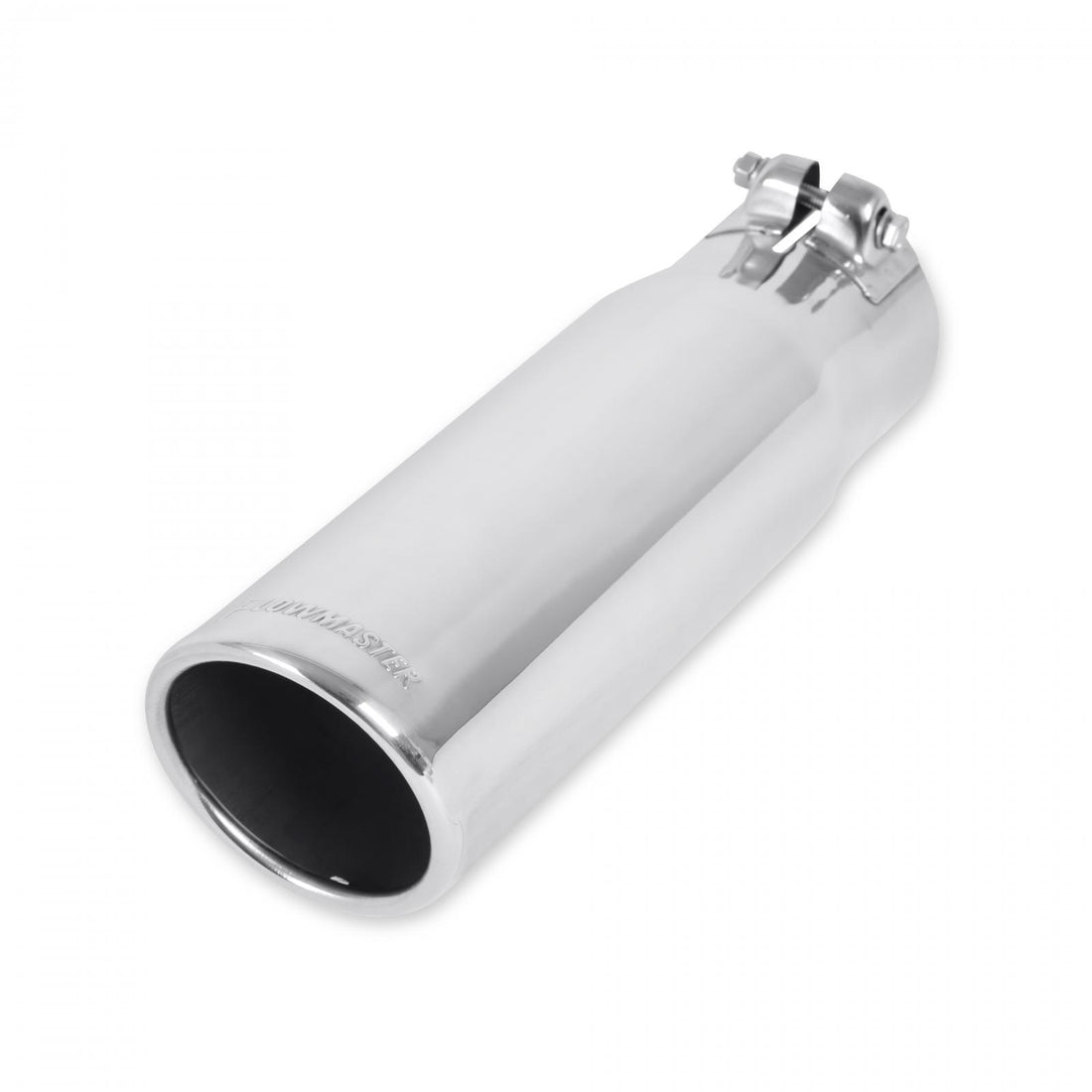 Flowmaster 15363 - Exhaust Tip Exhaust Tip 3.50 Inch Rolled Angle Polished SS Fits 3.00 Inch Tubing Clamp On Flowmaster 2