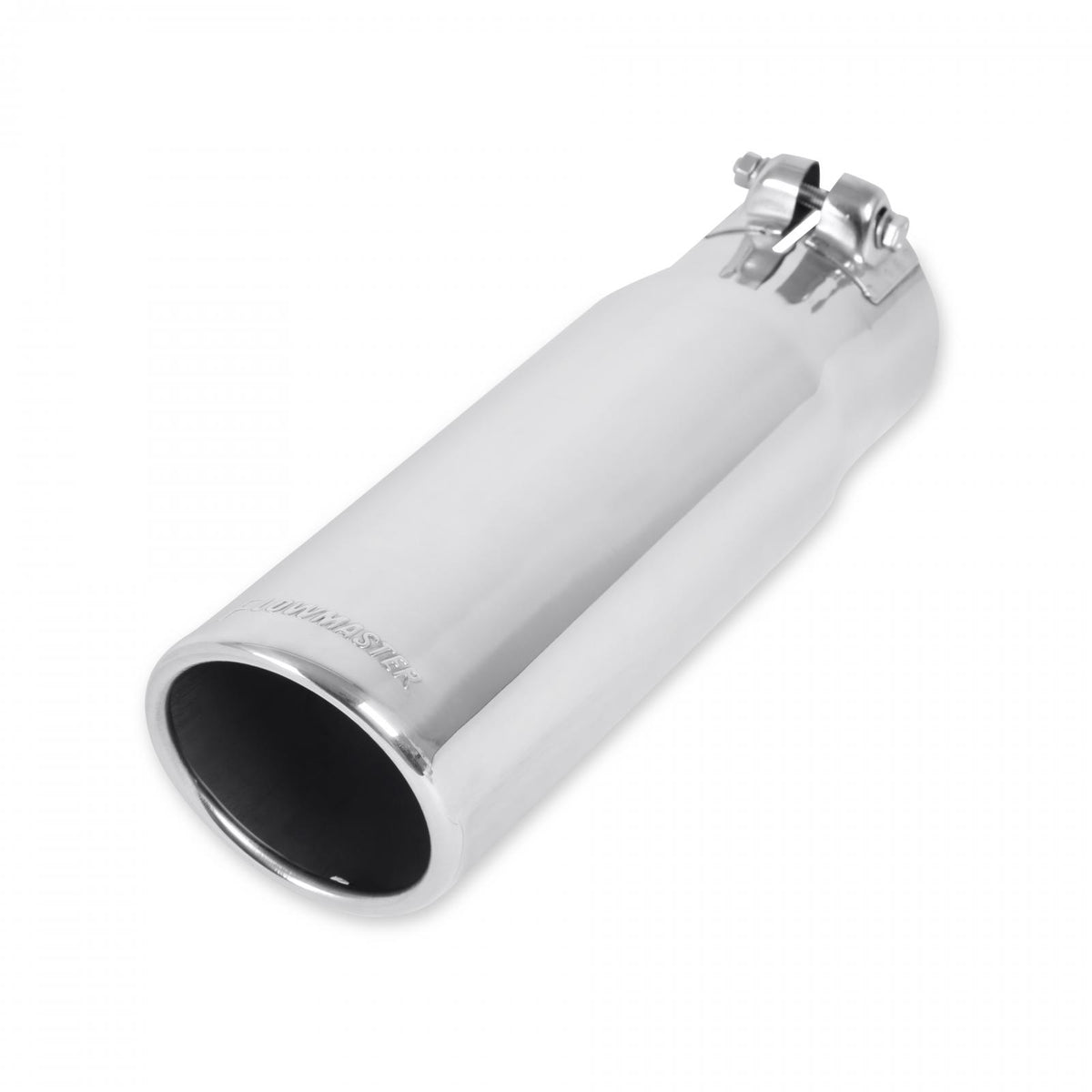 Flowmaster 15363 - Exhaust Tip Exhaust Tip 3.50 Inch Rolled Angle Polished SS Fits 3.00 Inch Tubing Clamp On Flowmaster 2