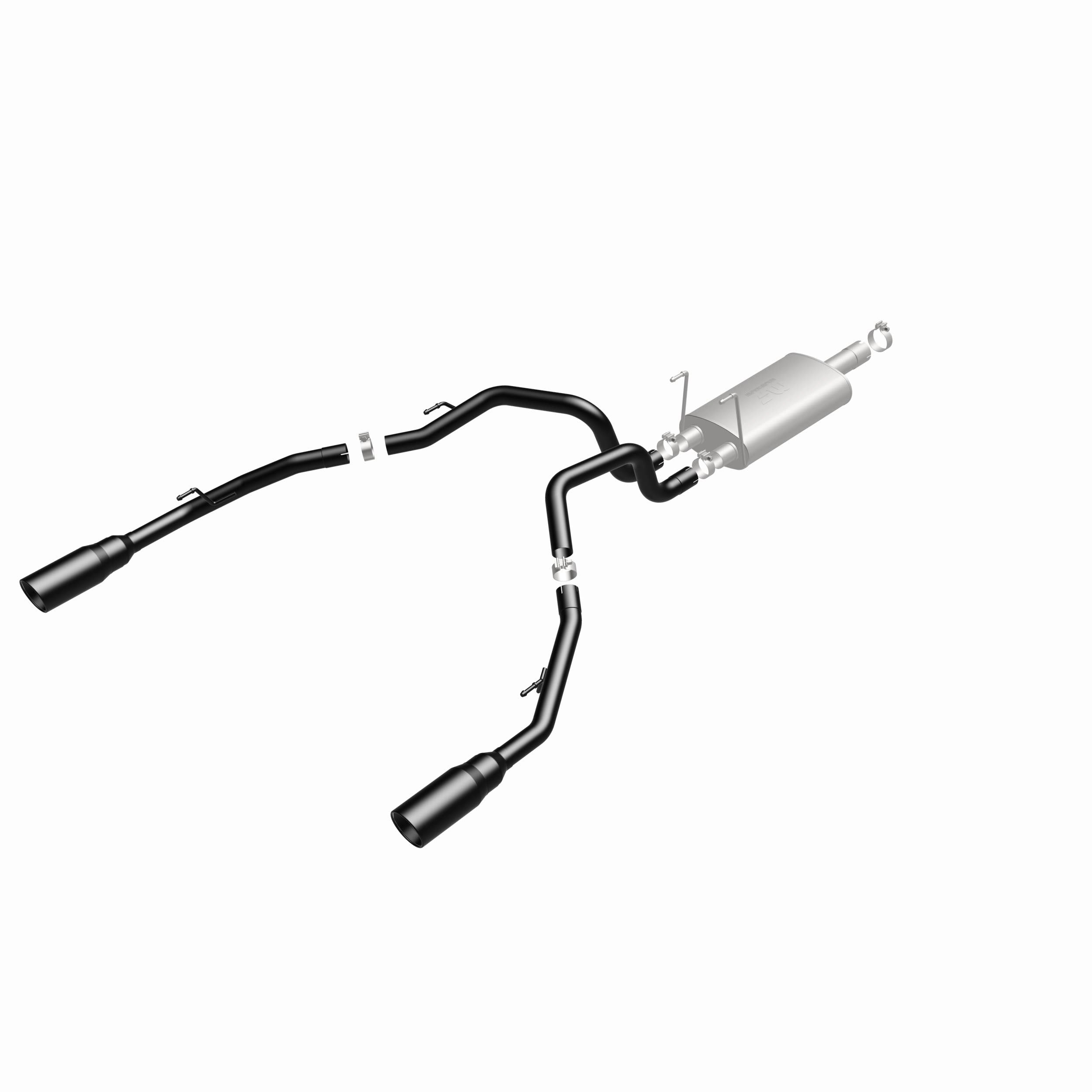MagnaFlow Exhaust Products 15363 - Street Series Black Coated Cat-Back System 2