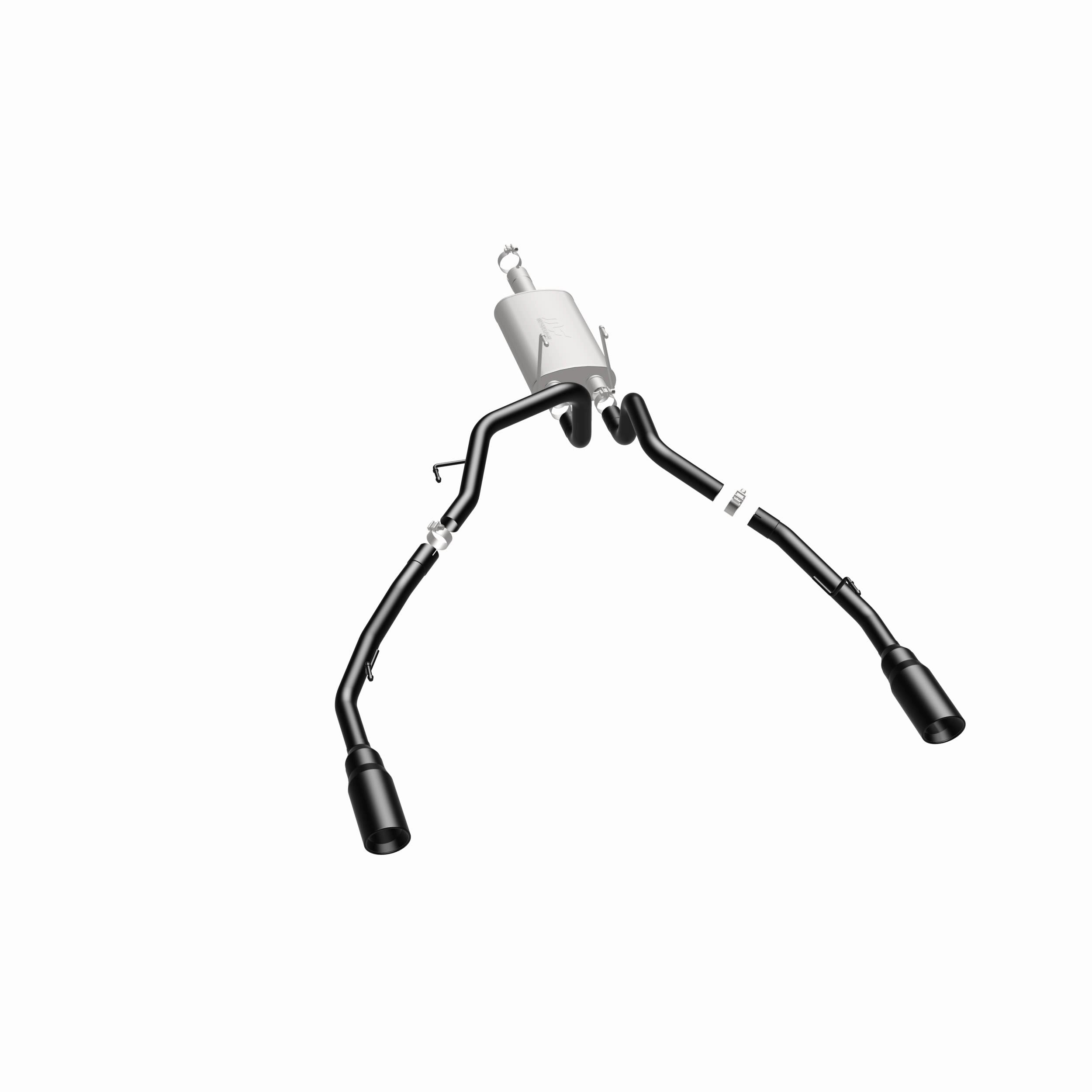 MagnaFlow Exhaust Products 15363 - Street Series Black Coated Cat-Back System 5