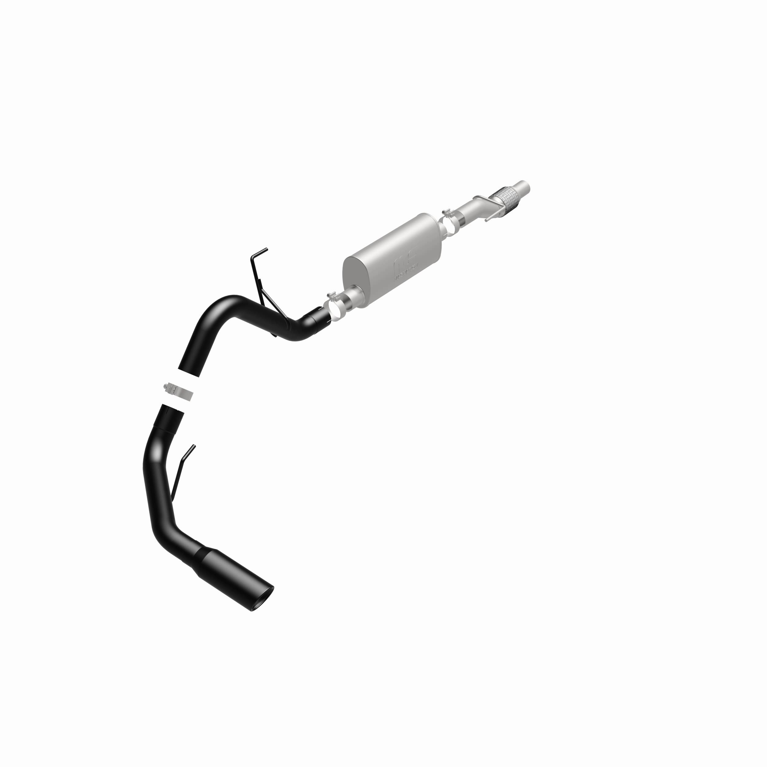 MagnaFlow Exhaust Products 15364 - Street Series Black Coated Cat-Back System 4