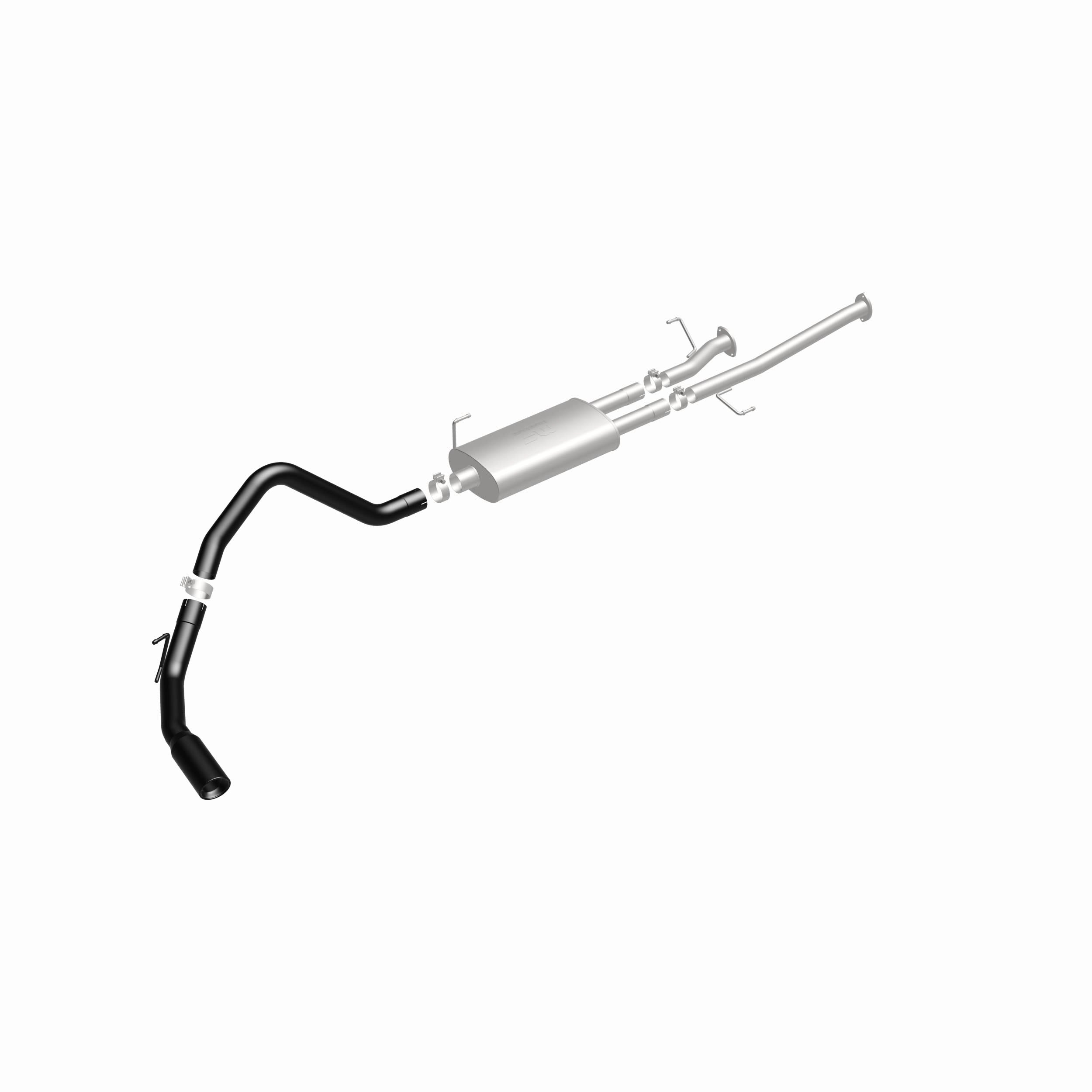 MagnaFlow Exhaust Products 15367 - Street Series Black Coated Cat-Back System 4
