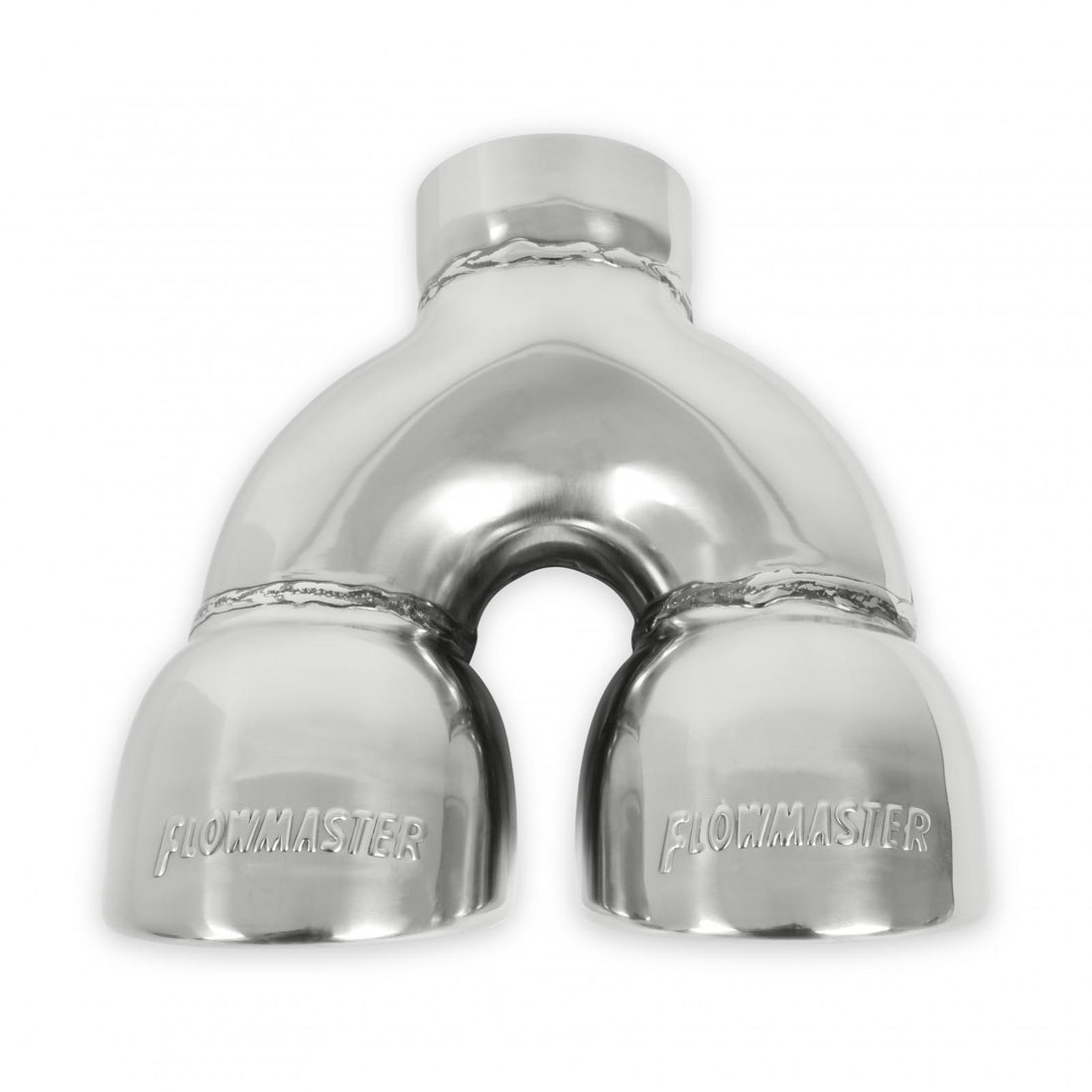 Flowmaster 15369 - Exhaust Tip Exhaust Tip Dual 3.5 Inch Rolled Angle Polished SS Fits 2.50 Inch Tubing-Weld On Flowmaster 2