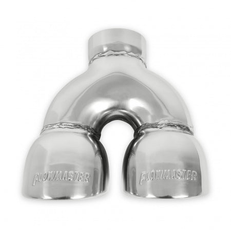 Flowmaster 15369 - Exhaust Tip Exhaust Tip Dual 3.5 Inch Rolled Angle Polished SS Fits 2.50 Inch Tubing-Weld On Flowmaster 2