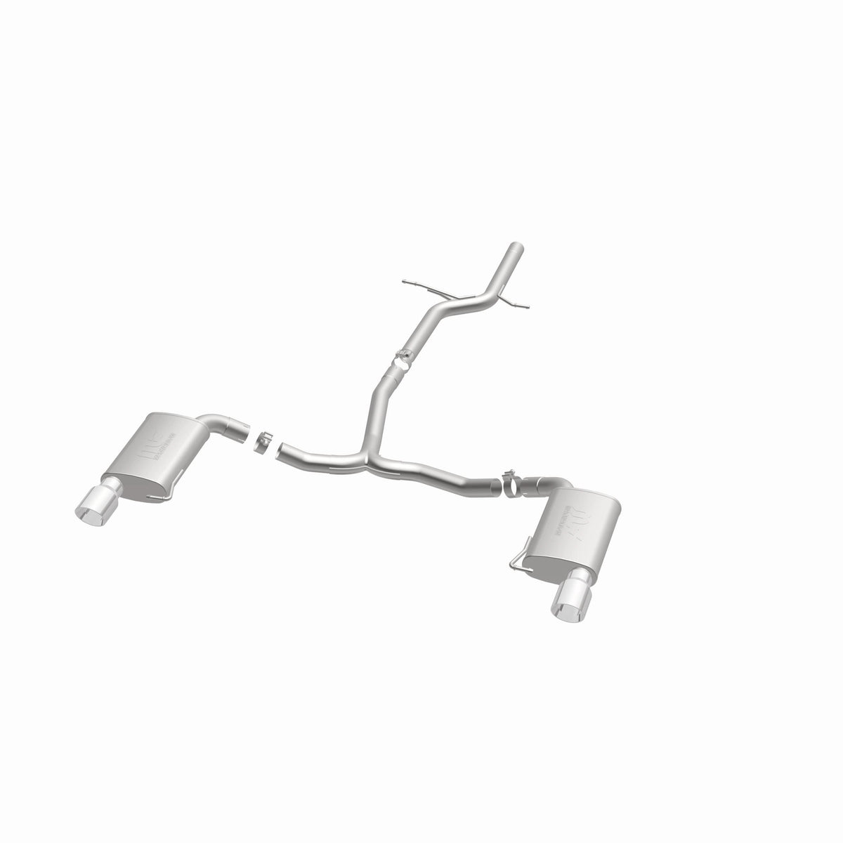 MagnaFlow Exhaust Products 15369 - Touring Series Polished Cat-Back System 2