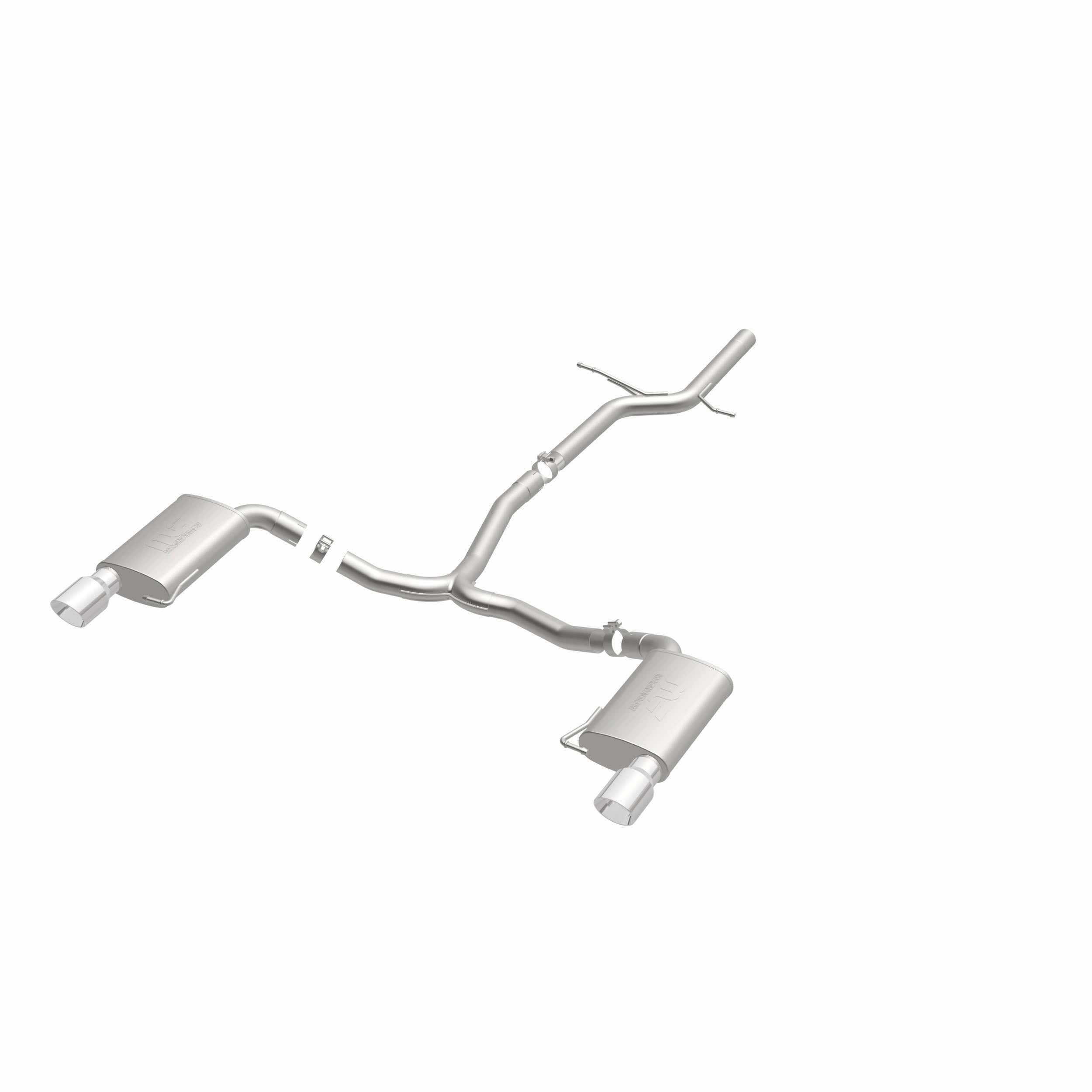 MagnaFlow Exhaust Products 15369 - Touring Series Polished Cat-Back System 3