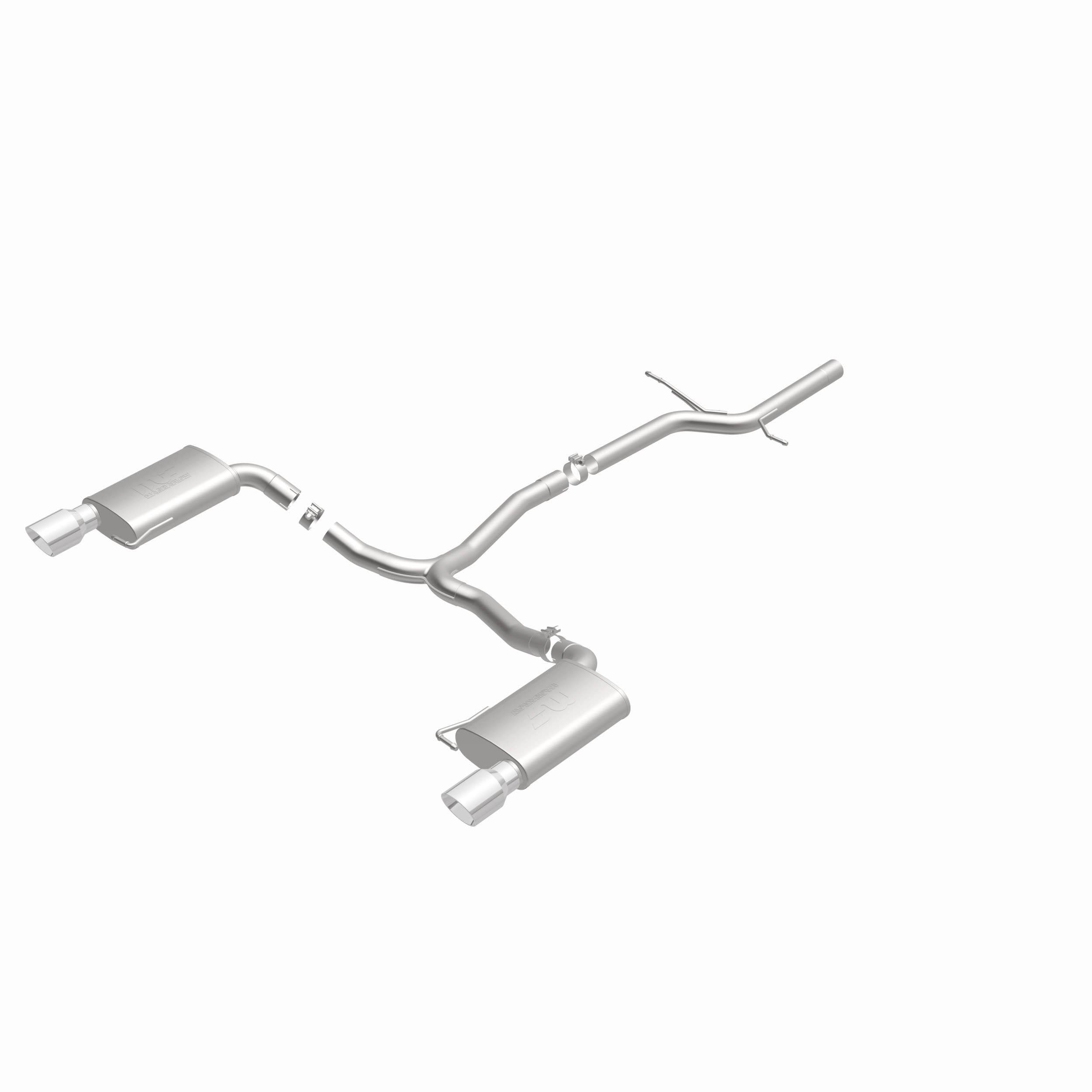 MagnaFlow Exhaust Products 15369 - Touring Series Polished Cat-Back System 5