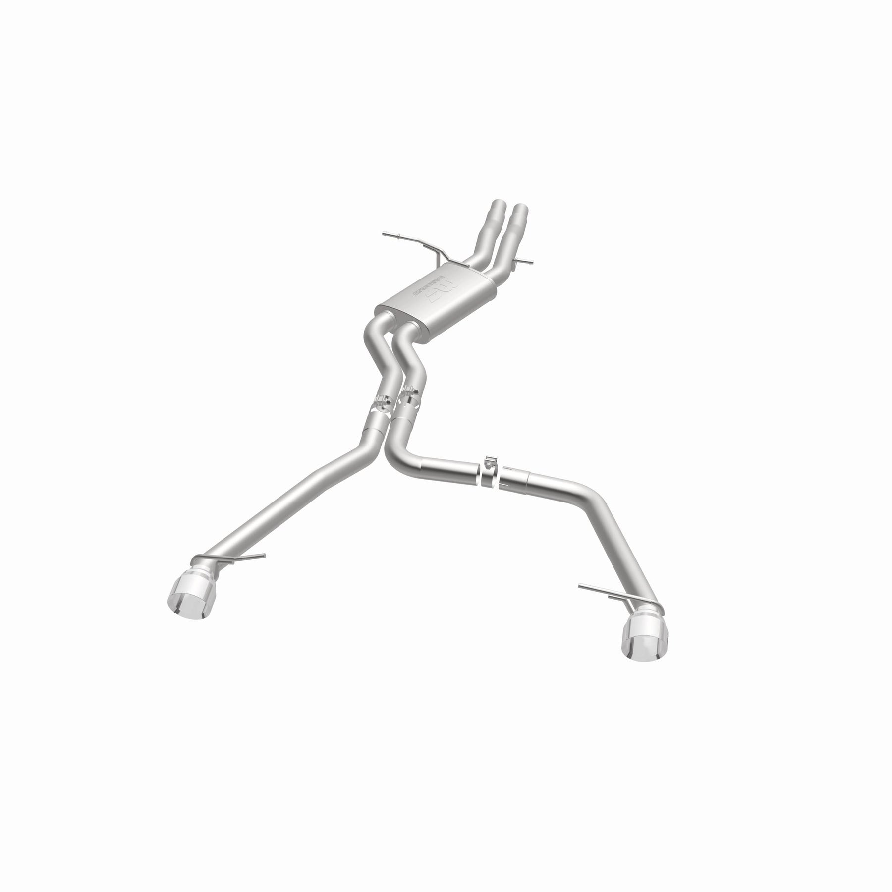 MagnaFlow Exhaust Products 15378 - Street Series Polished Cat-Back System 1