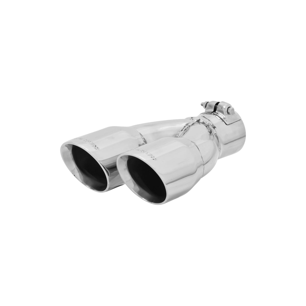 Flowmaster 15389 - Exhaust Tip Exhaust Tip 3.00 In Dual Angle Cut Polished SS Fits 2.50 Inch Right -Clamp On Flowmaster 1