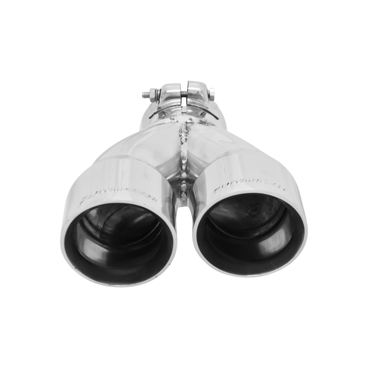 Flowmaster 15389 - Exhaust Tip Exhaust Tip 3.00 In Dual Angle Cut Polished SS Fits 2.50 Inch Right -Clamp On Flowmaster 3