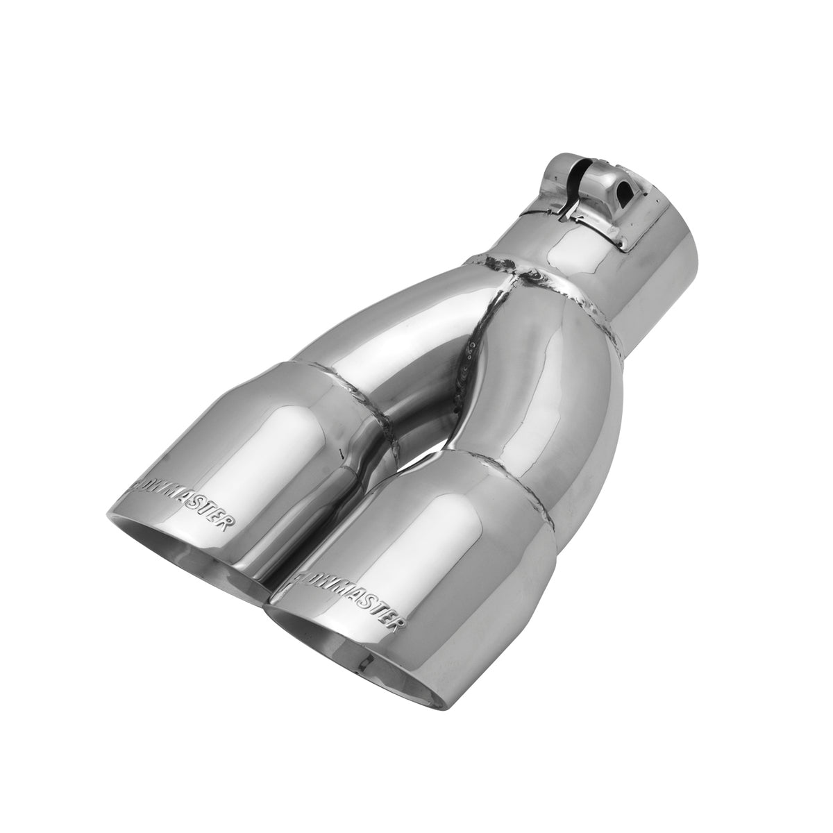 Flowmaster 15390 - Exhaust Tip Exhaust Tip 3.00 In Dual Angle Cut Polished SS Fits 2.50 Inch Left Clamp On Flowmaster 1