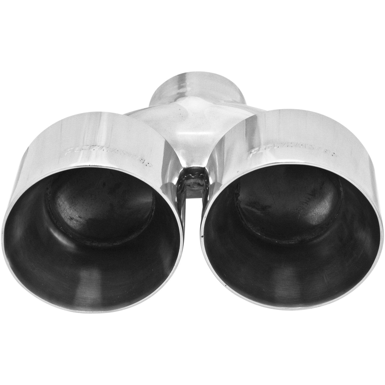 Flowmaster 15391 - Exhaust Tip Exhaust Tip Dual 4.00 Inch Angle Cut Polished SS Fits 2.50 Inch Tubing Weld On Flowmaster 3