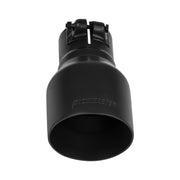 Flowmaster 15396B - Exhaust Tip Exhaust Tip 4.00 Inch Black Ceramic Coated Fits 2.5 Inch Tubing- Clamp On Flowmaster 2