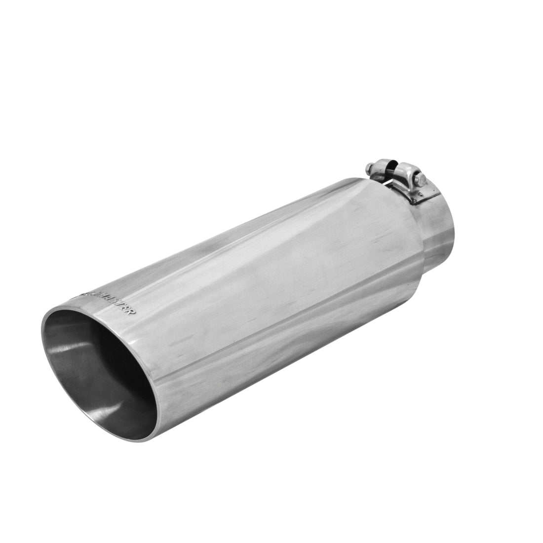 Flowmaster 15398 - Exhaust Tip Exhaust Tip 4.00 Inch 13 Angle Cut Polished SS Fits 3.00 Inch Tubing Clamp On Flowmaster