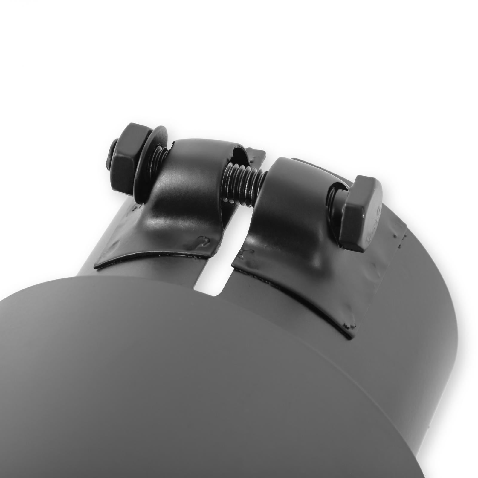 Flowmaster 15398B - Exhaust Tip Exhaust Tip 4.00 Inch Black Angle Cut Fits 3 Inch Tubing, 13.00 Inch Long Clamp On Flowmaster 5