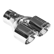 Flowmaster 15402 - Exhaust Tip Exhaust Tip 3 Inch Dual Out Angle Cut Fits 3 Inch Tubing Weld On Flowmaster 3