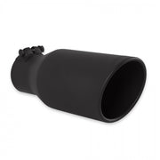 Flowmaster 15406B - Exhaust Tip Exhaust Tip 4.5 Inch Black Angle Cut Fits 3.0 Inch Tubing, 11.00-In Long Clamp On Flowmaster 1