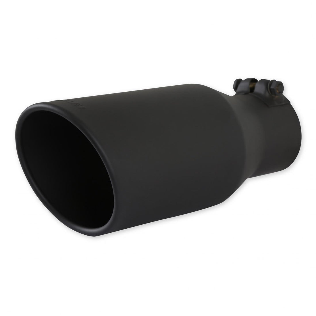 Flowmaster 15406B - Exhaust Tip Exhaust Tip 4.5 Inch Black Angle Cut Fits 3.0 Inch Tubing, 11.00-In Long Clamp On Flowmaster 2