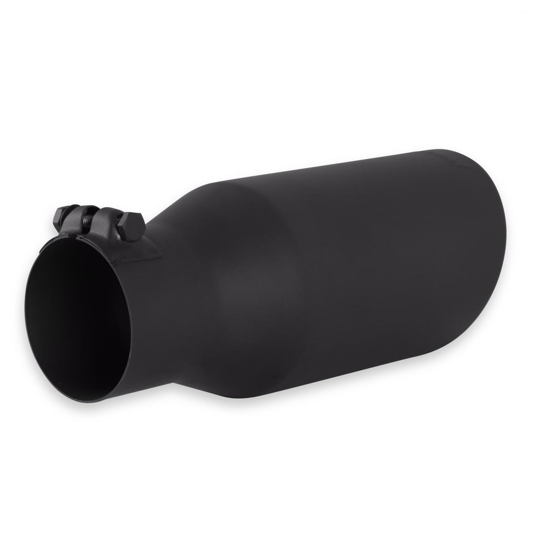 Flowmaster 15406B - Exhaust Tip Exhaust Tip 4.5 Inch Black Angle Cut Fits 3.0 Inch Tubing, 11.00-In Long Clamp On Flowmaster 3