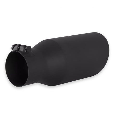 Flowmaster 15406B - Exhaust Tip Exhaust Tip 4.5 Inch Black Angle Cut Fits 3.0 Inch Tubing, 11.00-In Long Clamp On Flowmaster 3