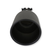 Flowmaster 15406B - Exhaust Tip Exhaust Tip 4.5 Inch Black Angle Cut Fits 3.0 Inch Tubing, 11.00-In Long Clamp On Flowmaster 4