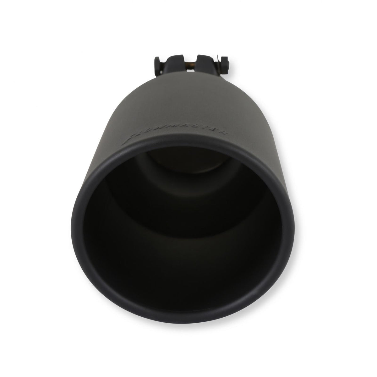 Flowmaster 15406B - Exhaust Tip Exhaust Tip 4.5 Inch Black Angle Cut Fits 3.0 Inch Tubing, 11.00-In Long Clamp On Flowmaster 4
