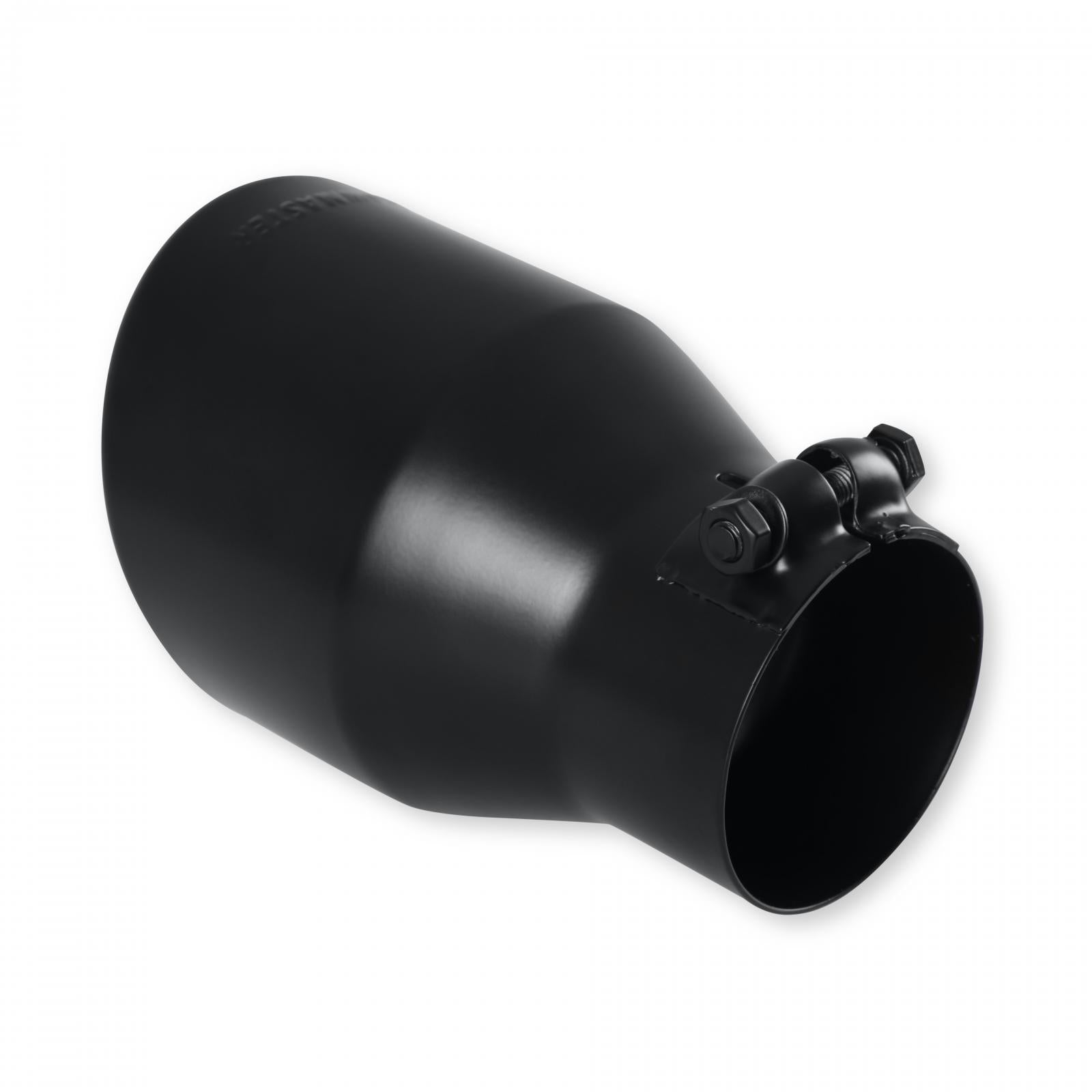 Flowmaster 15407B - Exhaust Tip Exhaust Tip 4.5 Inch Black Angle Cut Fits 3.0 Inch Tubing, 7.00-In Long Clamp On Flowmaster 1