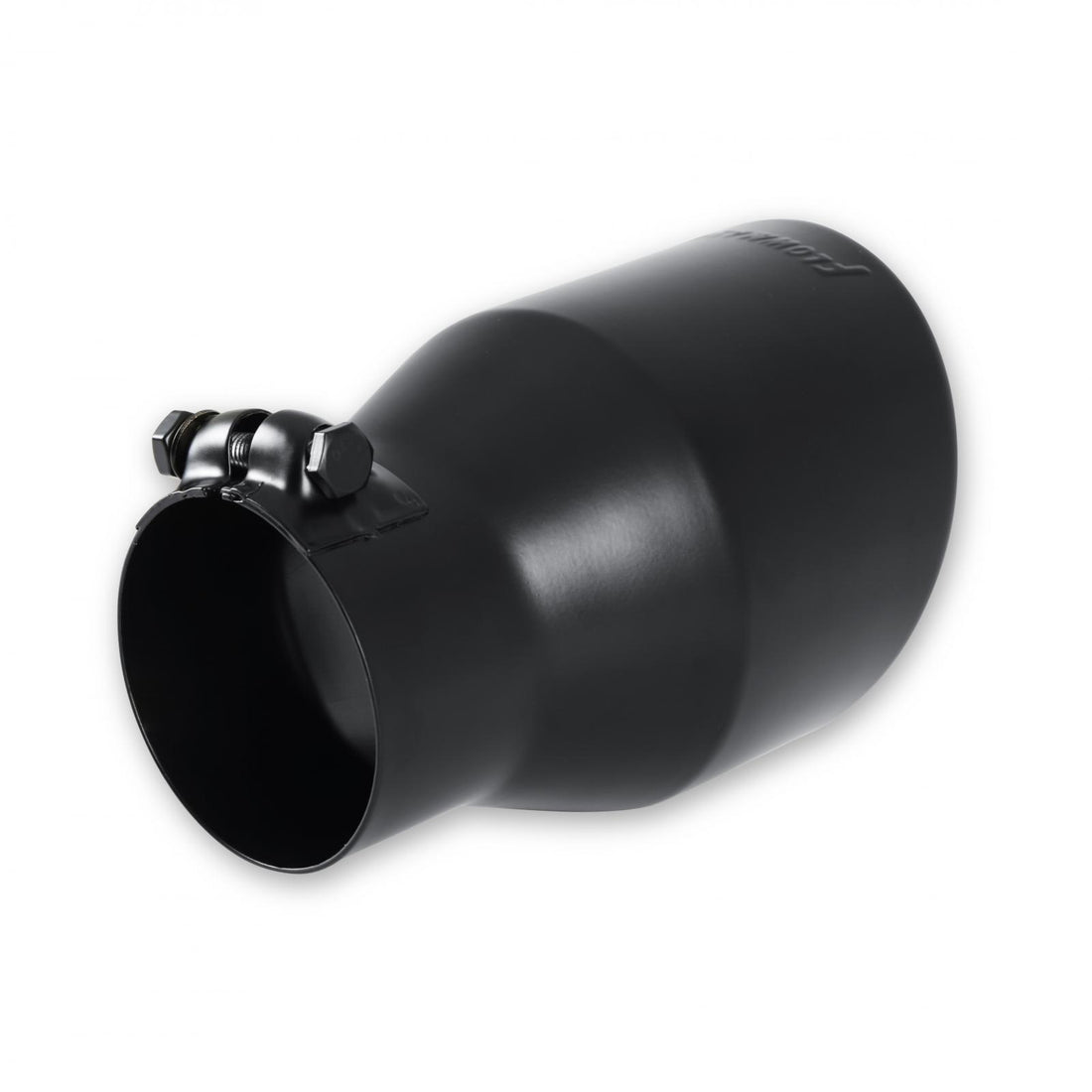 Flowmaster 15407B - Exhaust Tip Exhaust Tip 4.5 Inch Black Angle Cut Fits 3.0 Inch Tubing, 7.00-In Long Clamp On Flowmaster 3