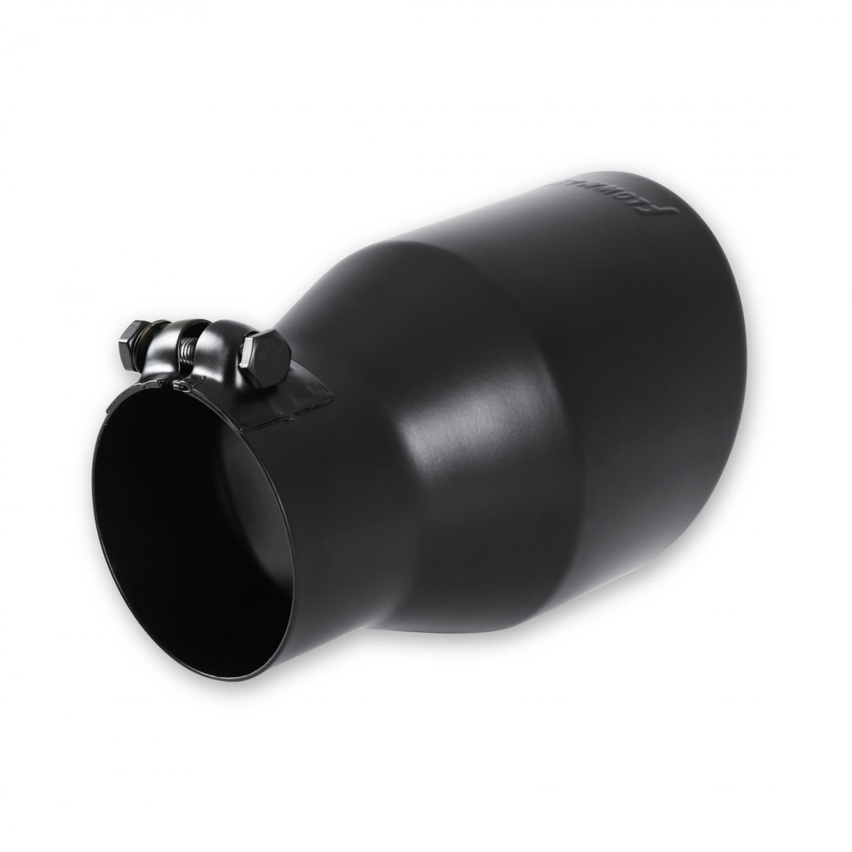 Flowmaster 15407B - Exhaust Tip Exhaust Tip 4.5 Inch Black Angle Cut Fits 3.0 Inch Tubing, 7.00-In Long Clamp On Flowmaster 3