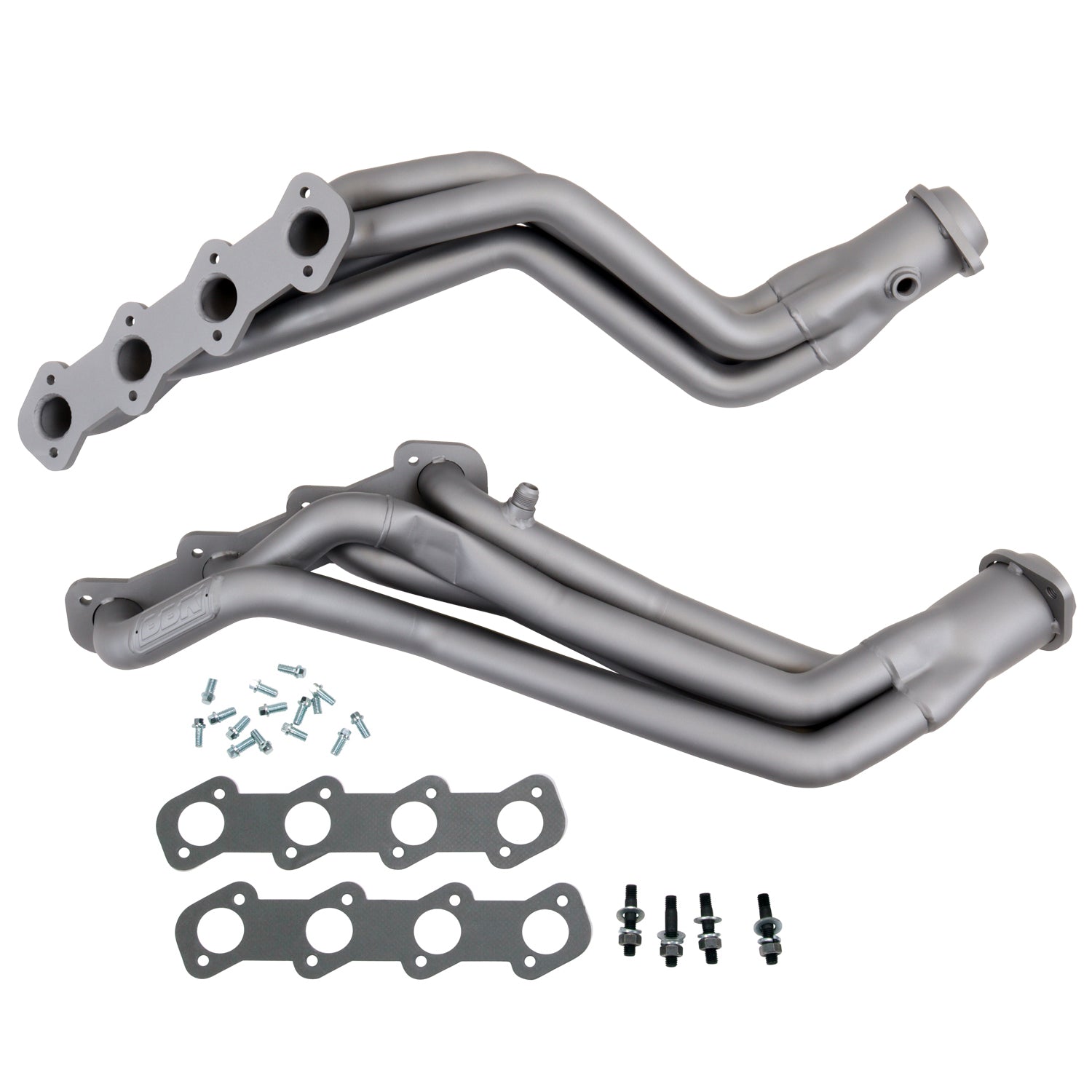BBK Performance Parts 1541 - 1996-2004 MUSTANG 4.6L 2V GT/BULLIT 1-5/8 LONG TUBE HEADERS (TITANIUM CERAMIC) 1