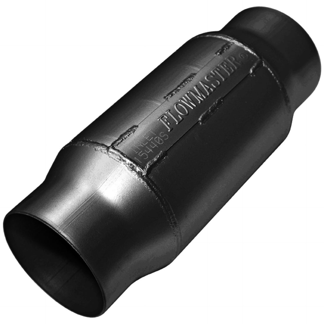 Flowmaster 15440S - Outlaw Series Race Muffler Outlaw Series Race Muffler Short 4.00 Center In 4.00 Center Out -Aggressive Flowmaster 3