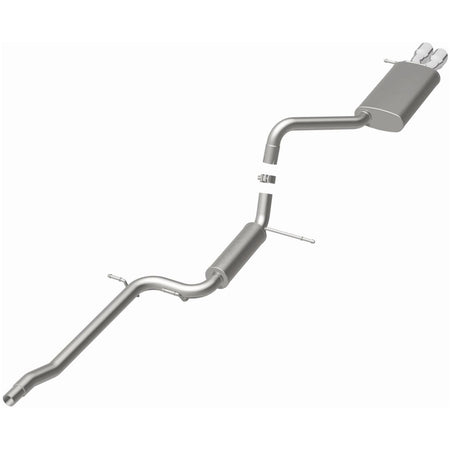 MagnaFlow Exhaust Products 15486 - Touring Series Polished Cat-Back System 1