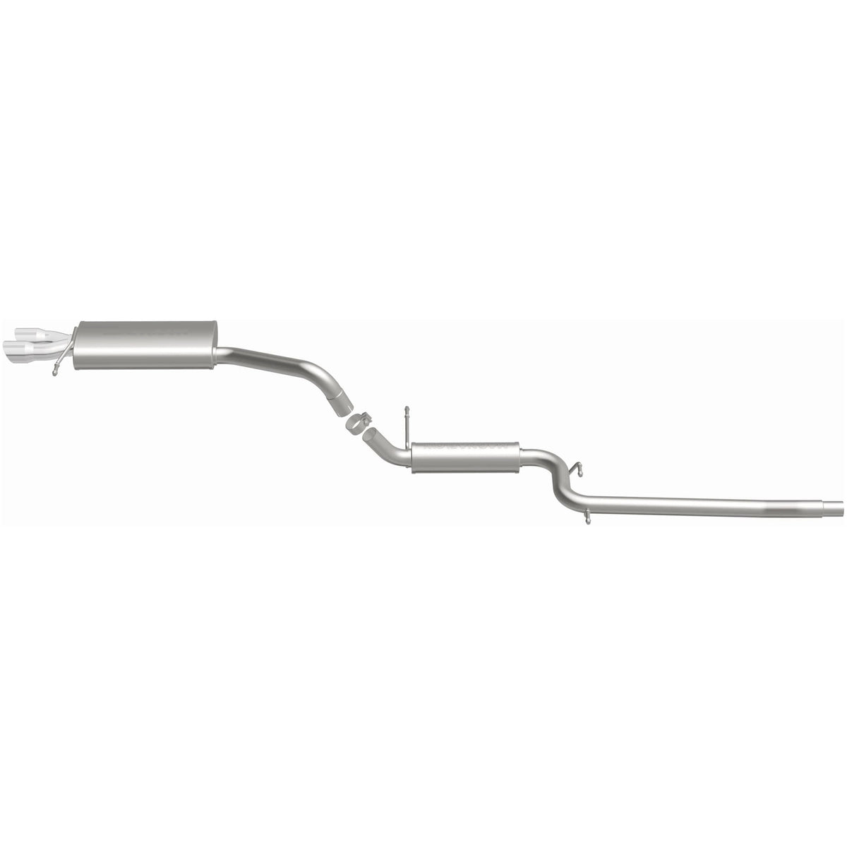 MagnaFlow Exhaust Products 15486 - Touring Series Polished Cat-Back System 2