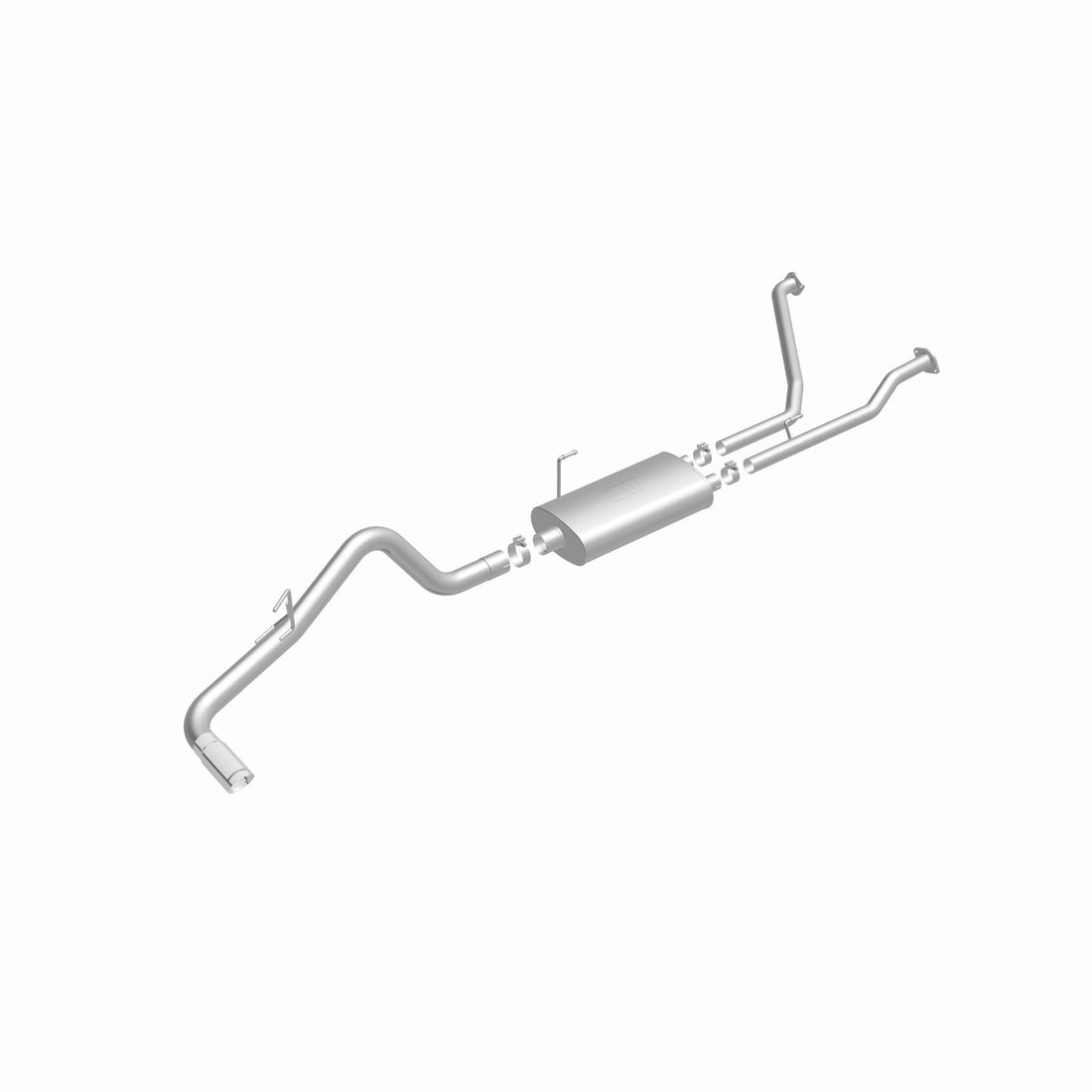 MagnaFlow Exhaust Products 15496 - Street Series Polished Cat-Back System