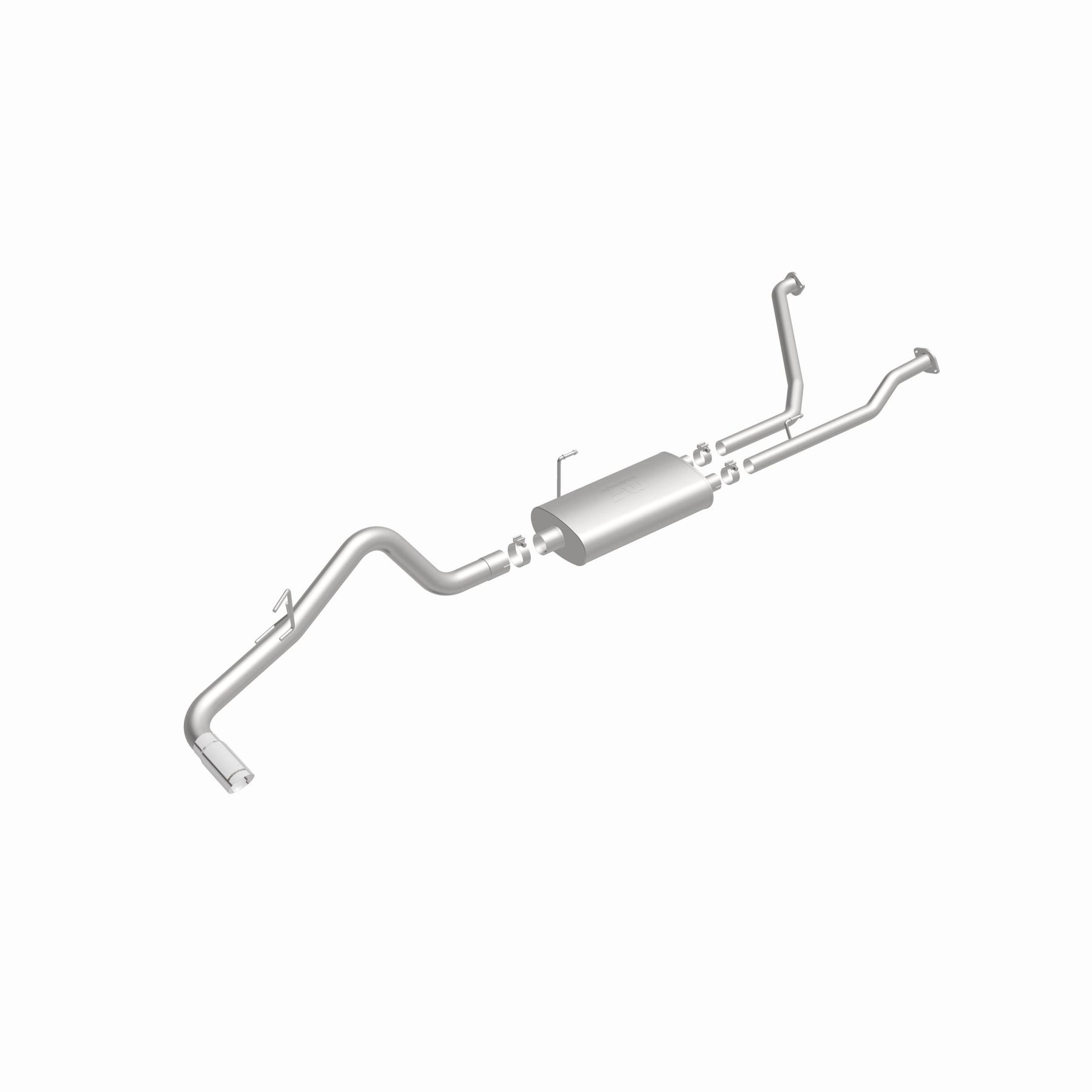 MagnaFlow Exhaust Products 15496 - Street Series Polished Cat-Back System