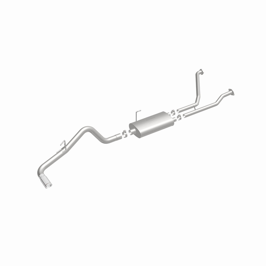 MagnaFlow Exhaust Products 15496 - Street Series Polished Cat-Back System