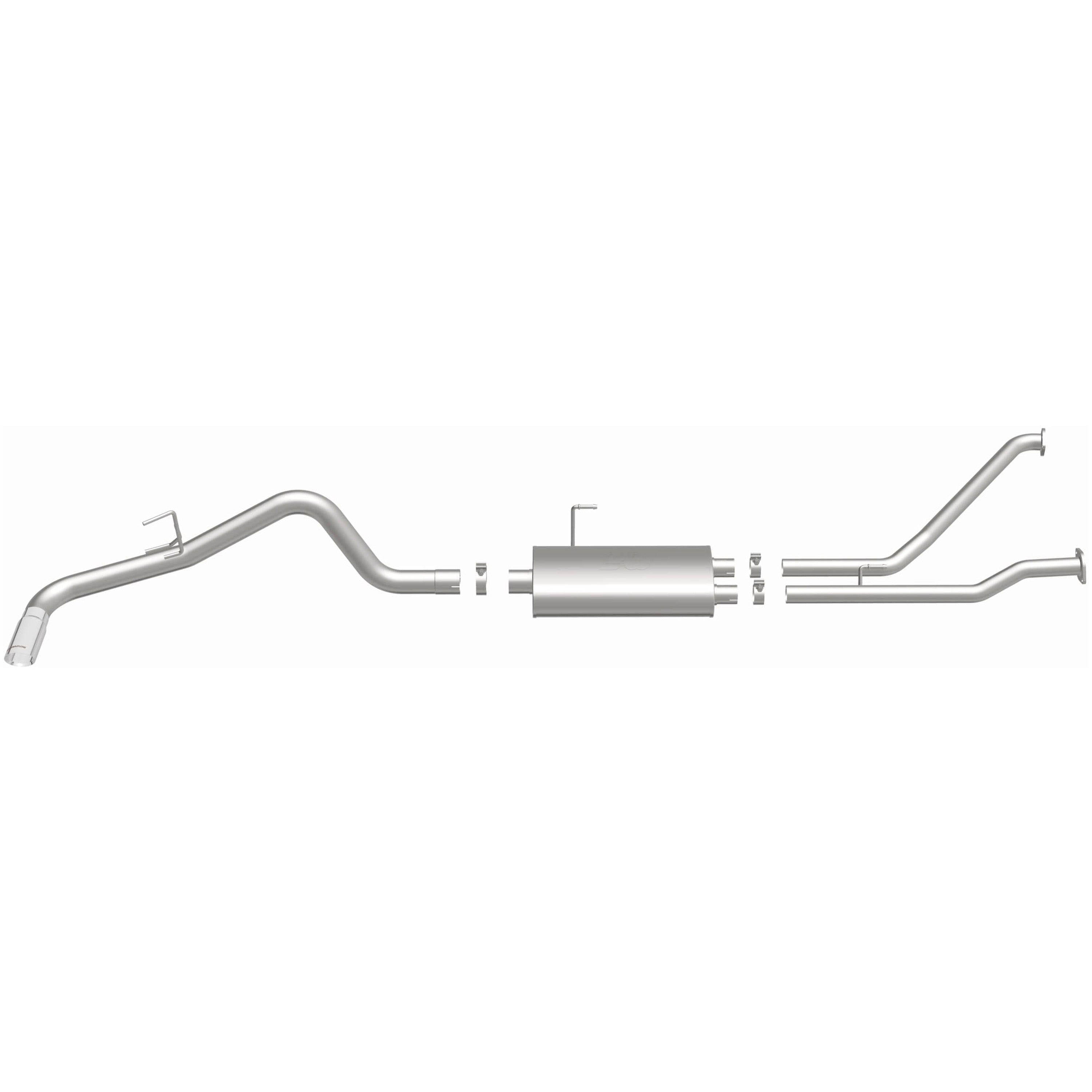 MagnaFlow Exhaust Products 15496 - Street Series Polished Cat-Back System 2