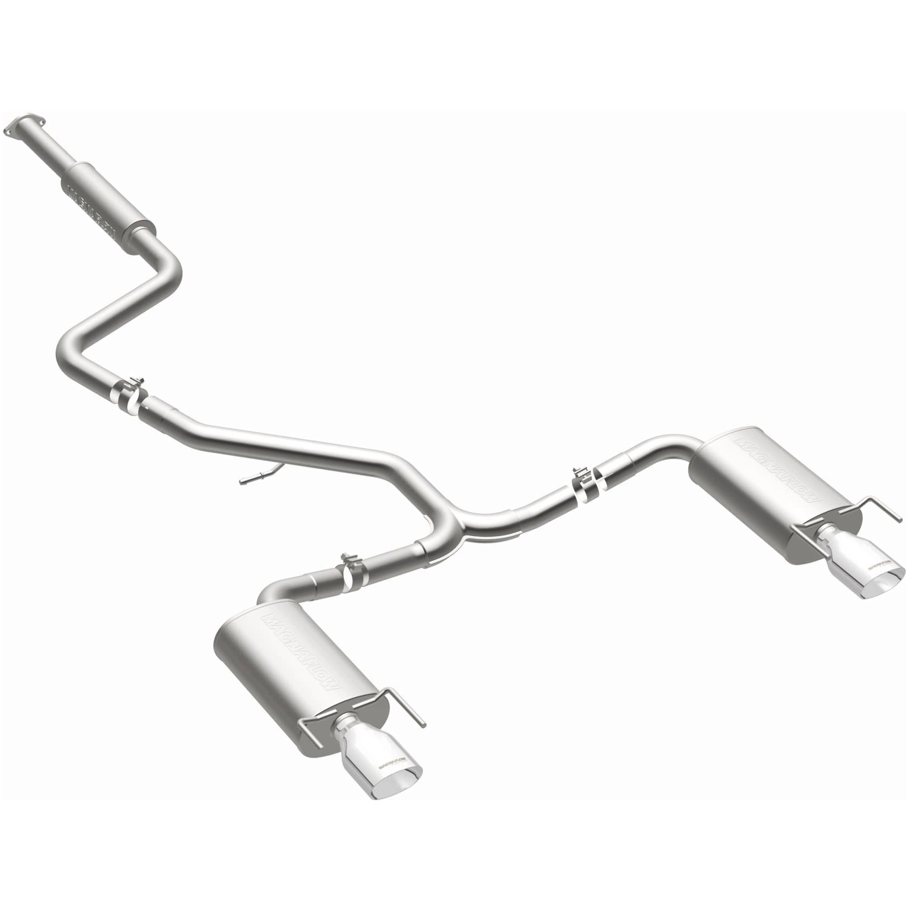 MagnaFlow Exhaust Products 15498 - Street Series Polished Cat-Back System 2